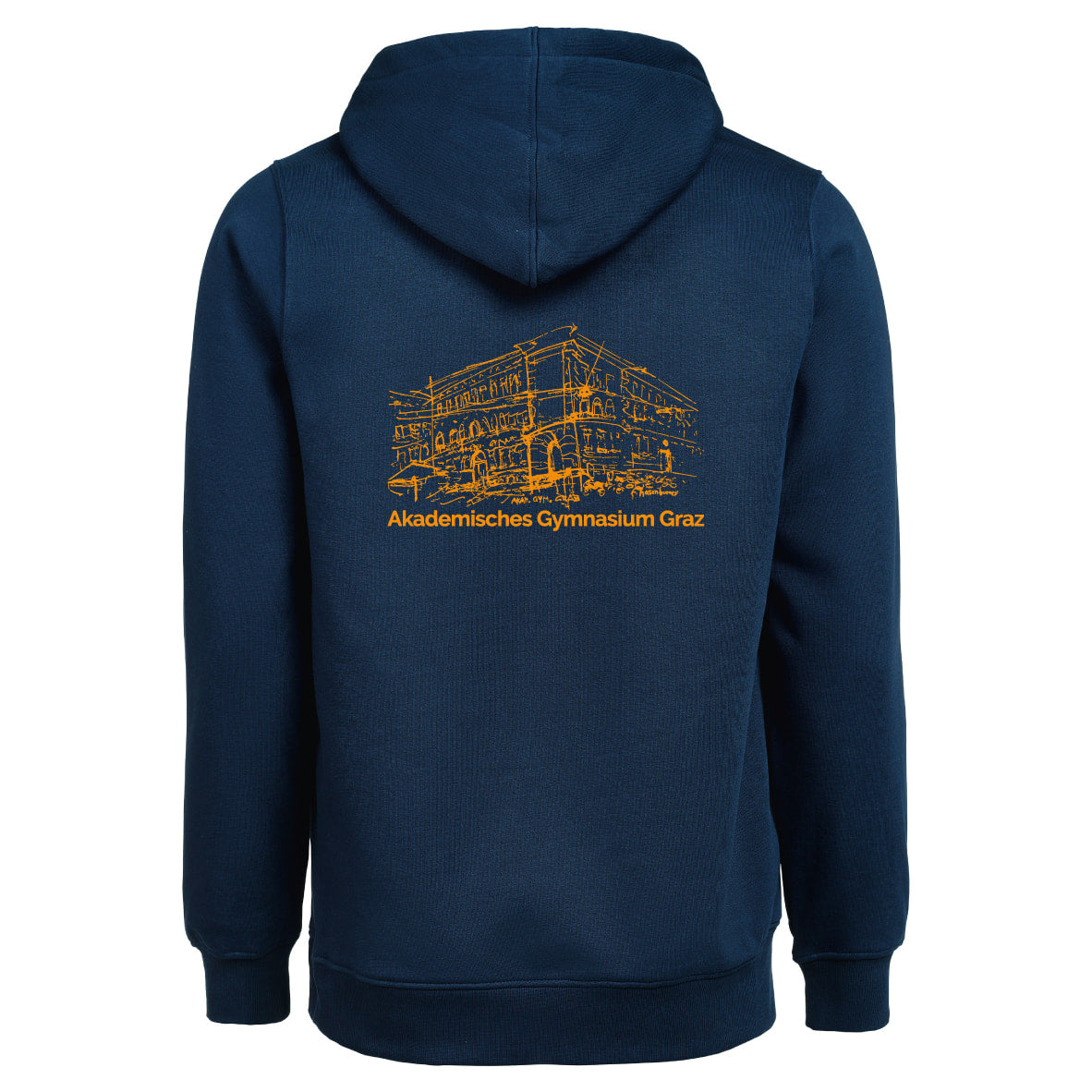 Akademisches Gymnasium Graz - Unisex Hoodie "Owl" Organic