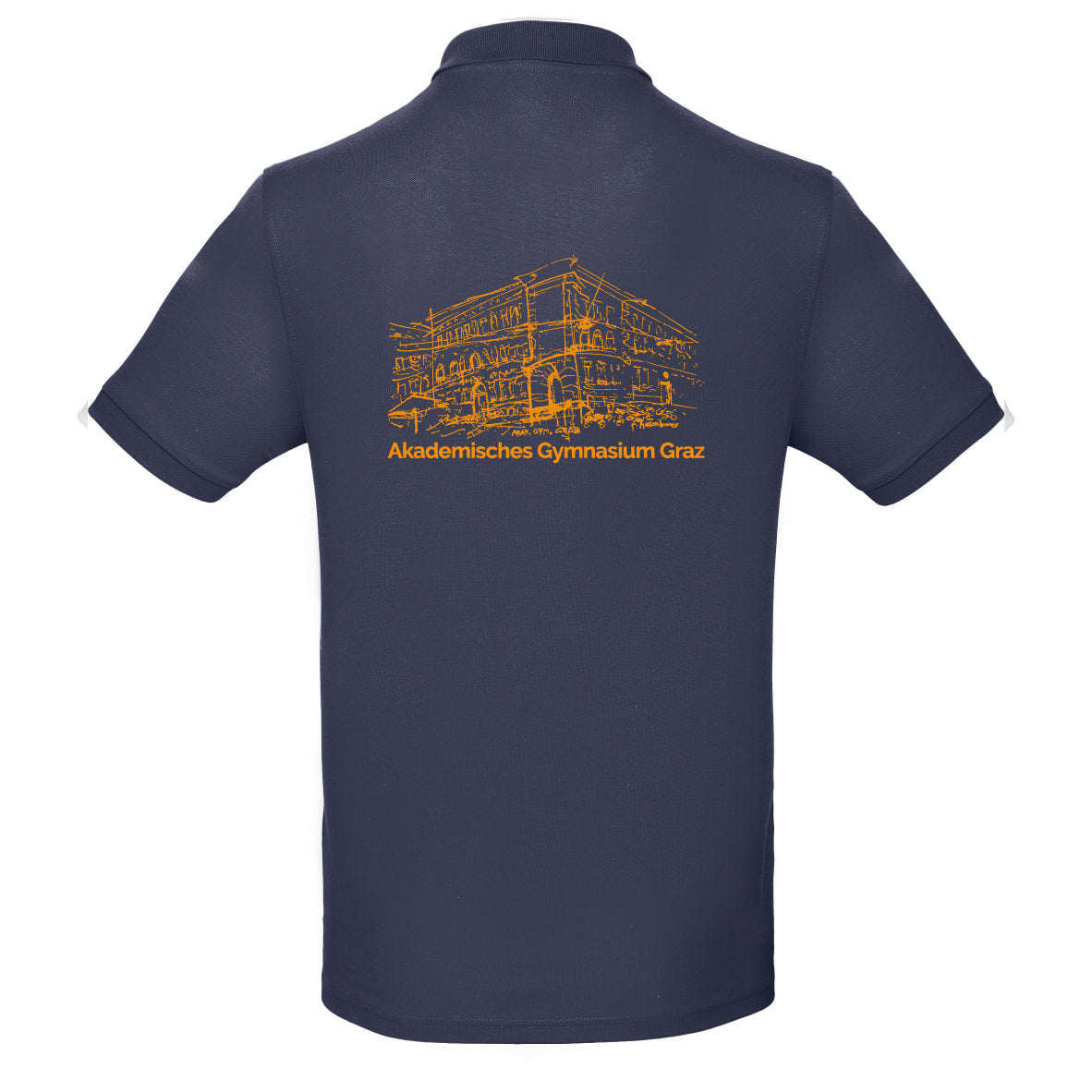 Akademisches Gymnasium Graz - Unisex Piqué Polo "Owl" Organic IC
