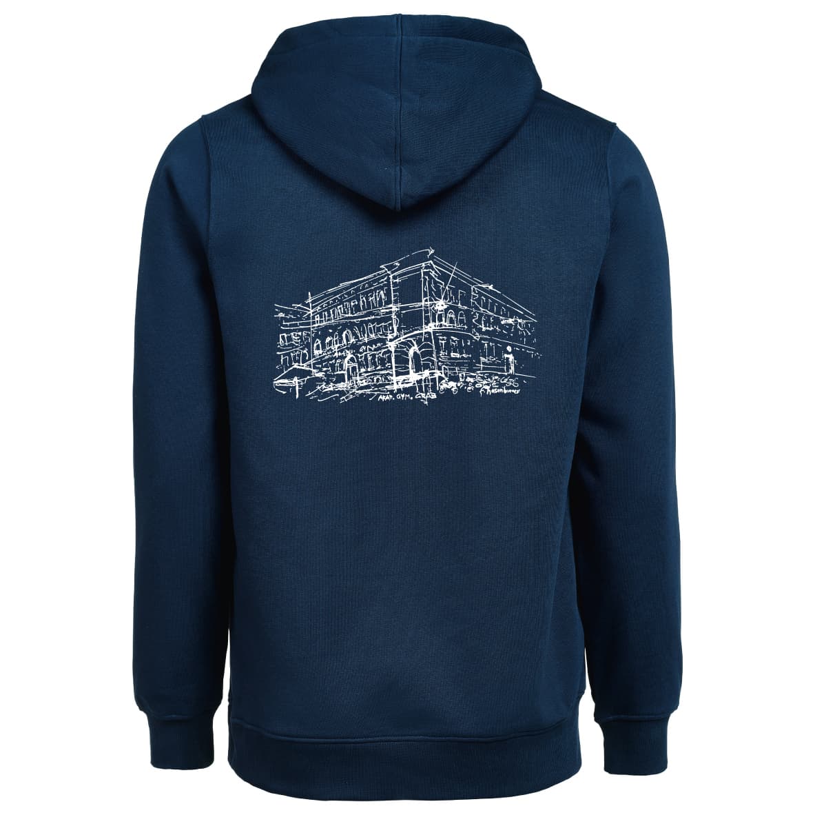 Akademisches Gymnasium Graz - Unisex Full Zip Hoodie "Essential" Organic