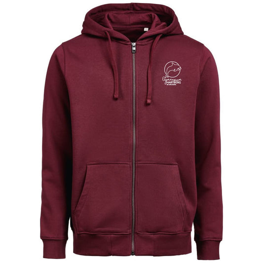Gymnasium Hartberg - Unisex Full Zip Hoodie Organic