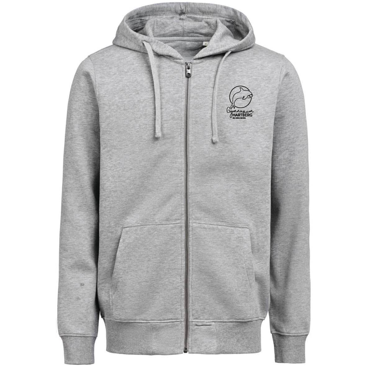 Gymnasium Hartberg - Unisex Full Zip Hoodie Organic