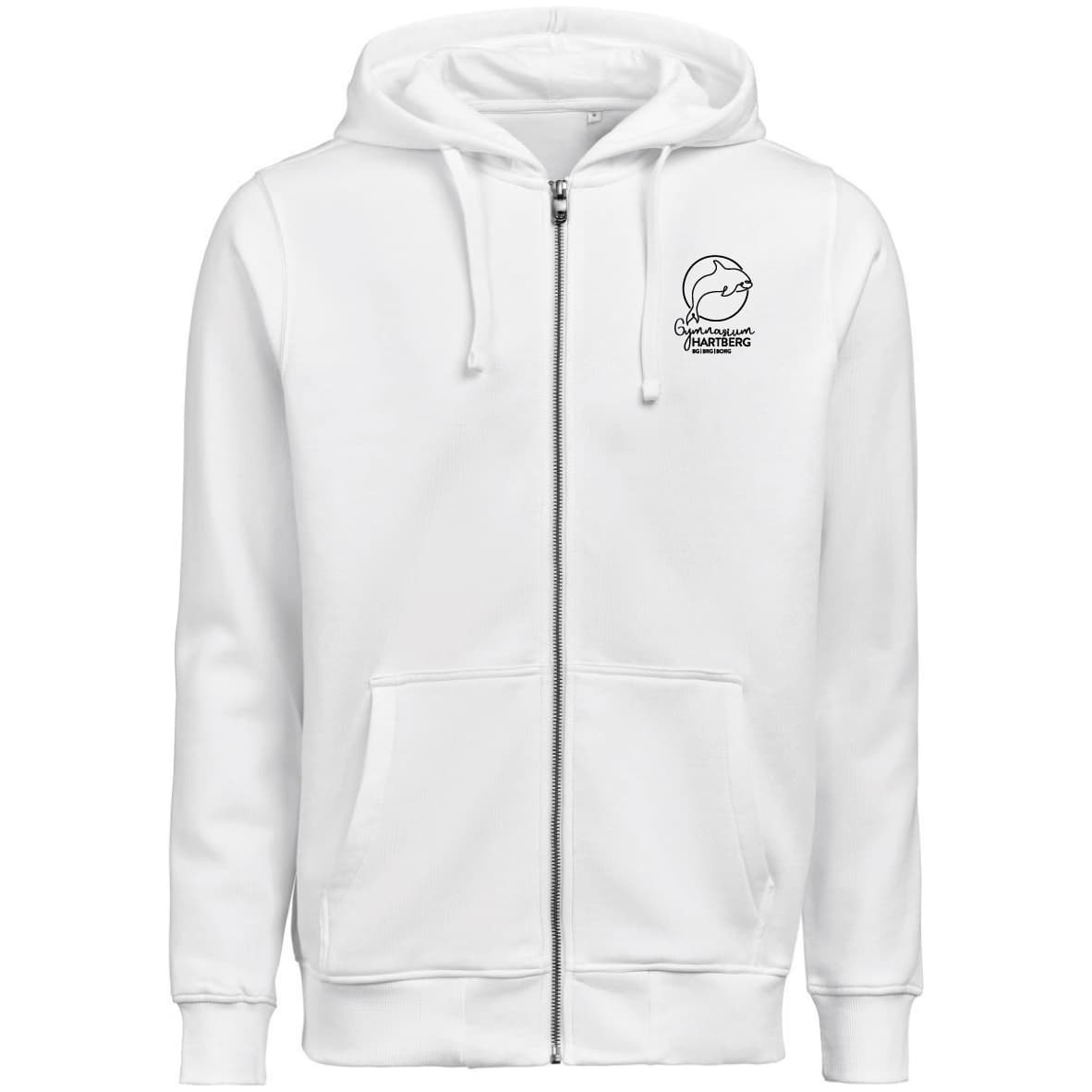 Gymnasium Hartberg - Unisex Full Zip Hoodie Organic