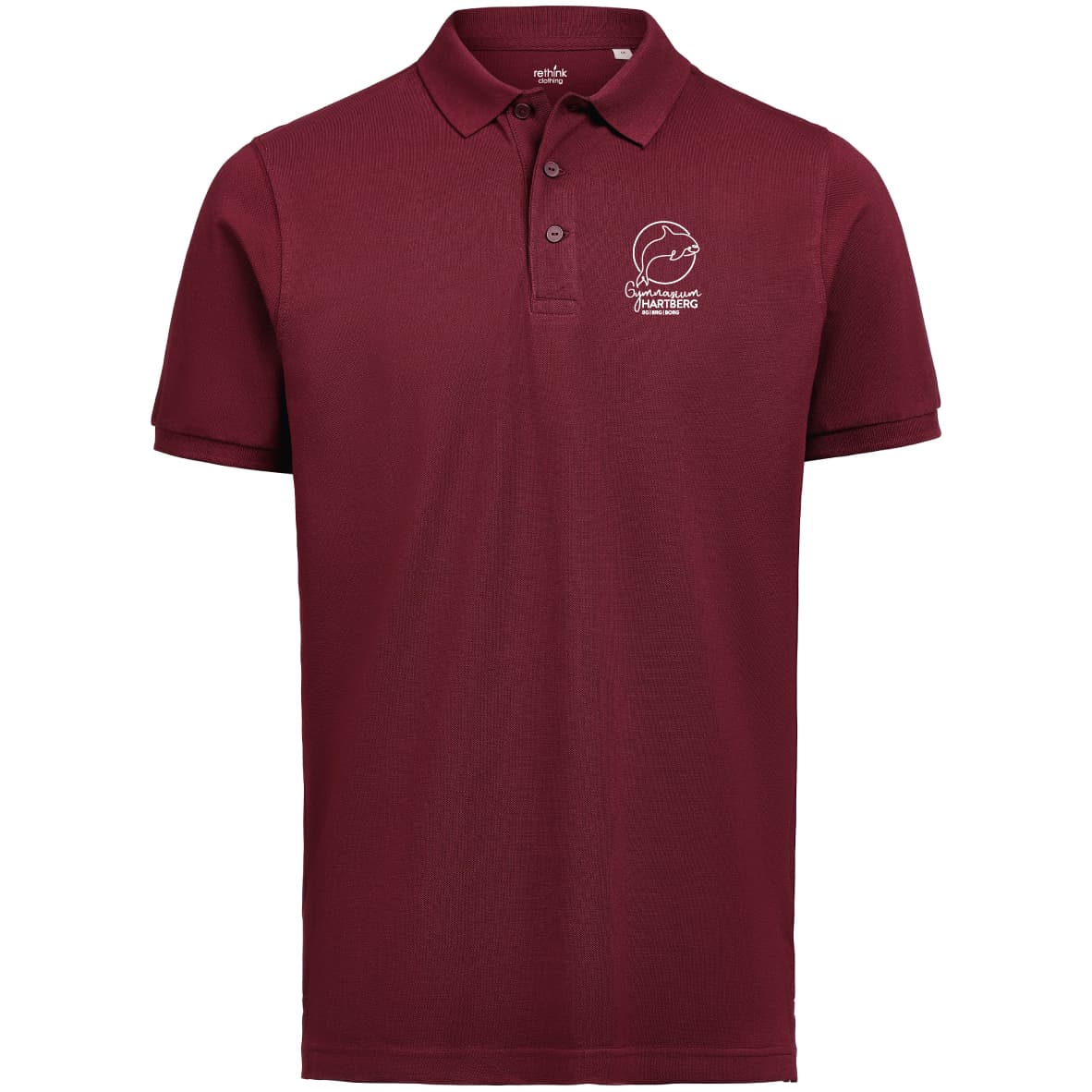Gymnasium Hartberg - Unisex Piqué Polo Organic