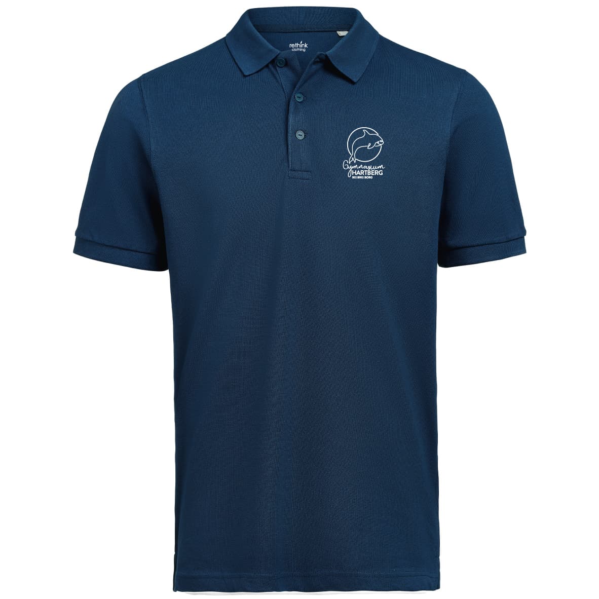 Gymnasium Hartberg - Unisex Piqué Polo Organic