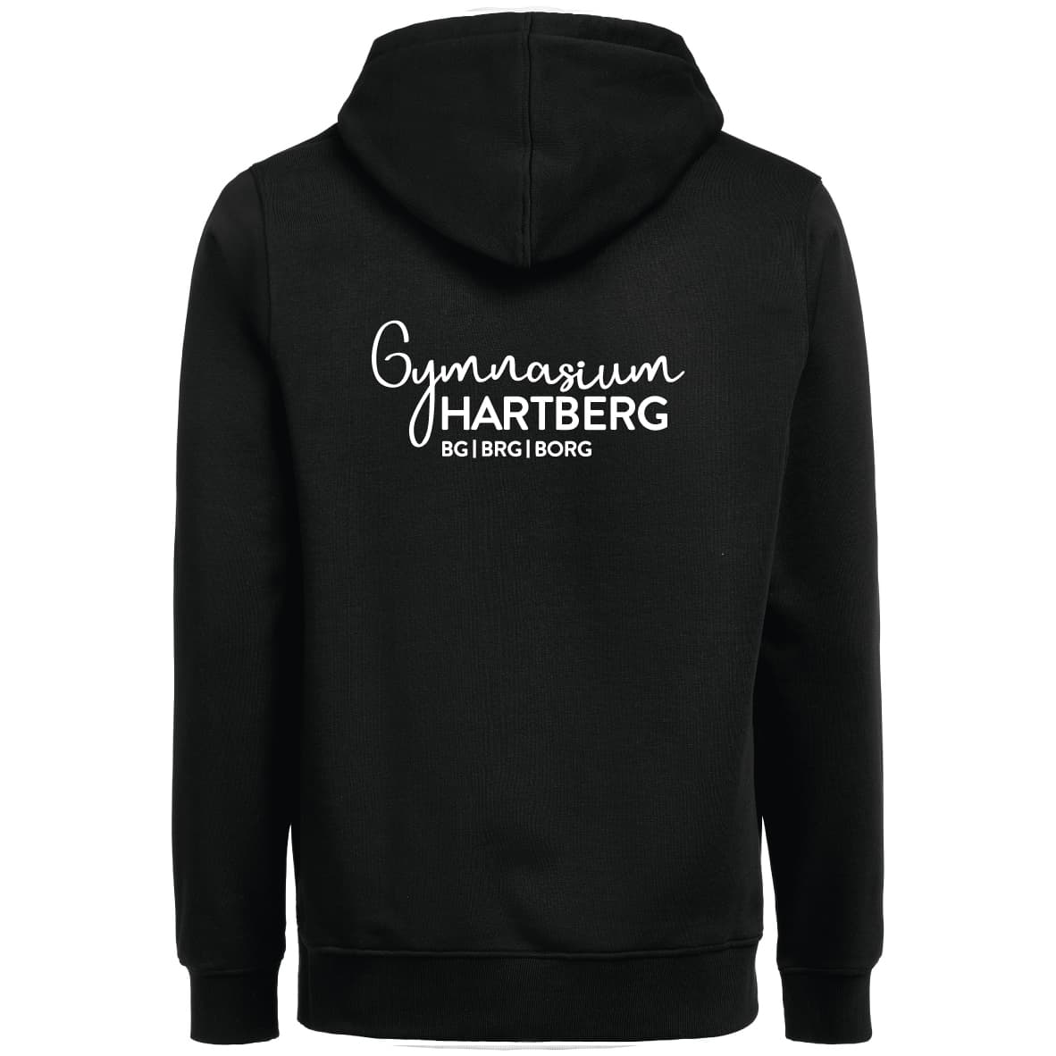 Gymnasium Hartberg - Unisex Full Zip Hoodie Organic