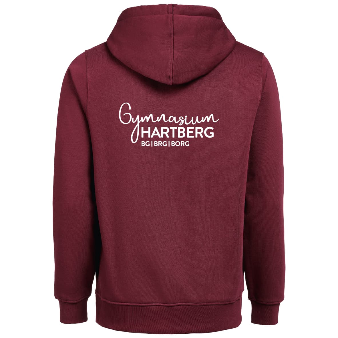 Gymnasium Hartberg - Unisex Full Zip Hoodie Organic