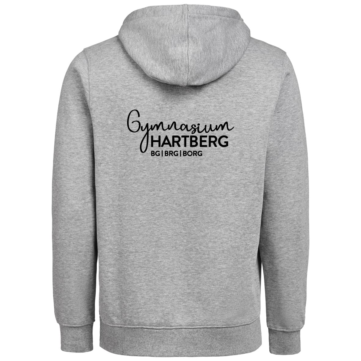 Gymnasium Hartberg - Unisex Full Zip Hoodie Organic