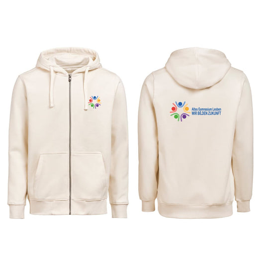 Altes Gymnasium Leoben - Unisex Full Zip Hoodie Organic
