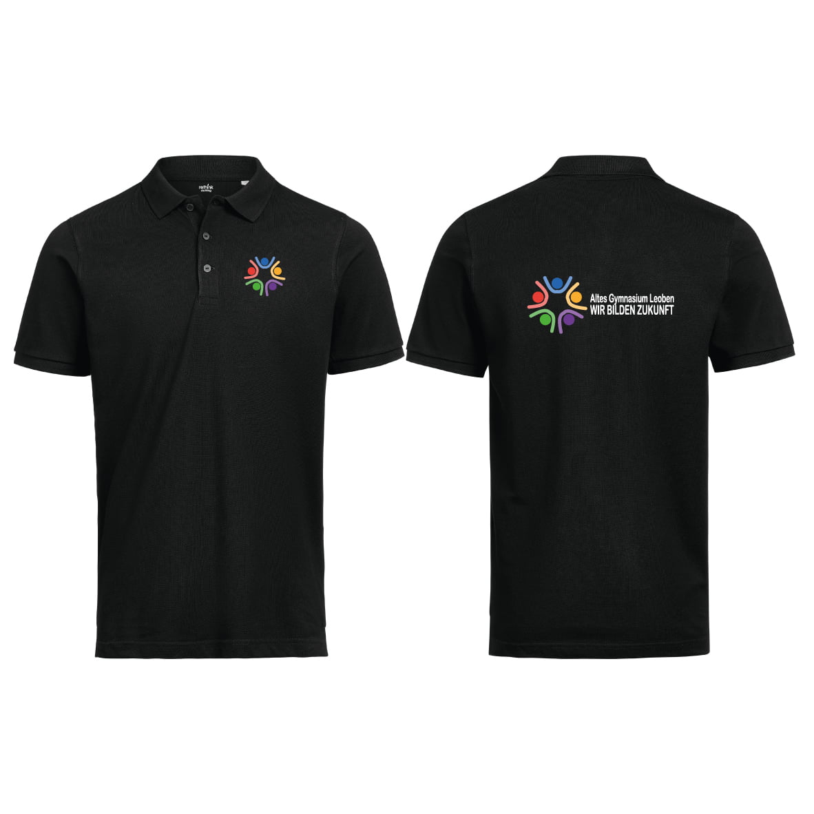 Altes Gymnasium Leoben - Unisex Piqué Polo Organic