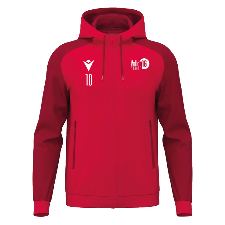 Volley 16 - CHRONOS FULL ZIP HOODY TOP