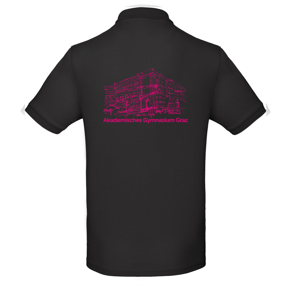 Akademisches Gymnasium Graz - Unisex Piqué Polo "Owl" Organic IC