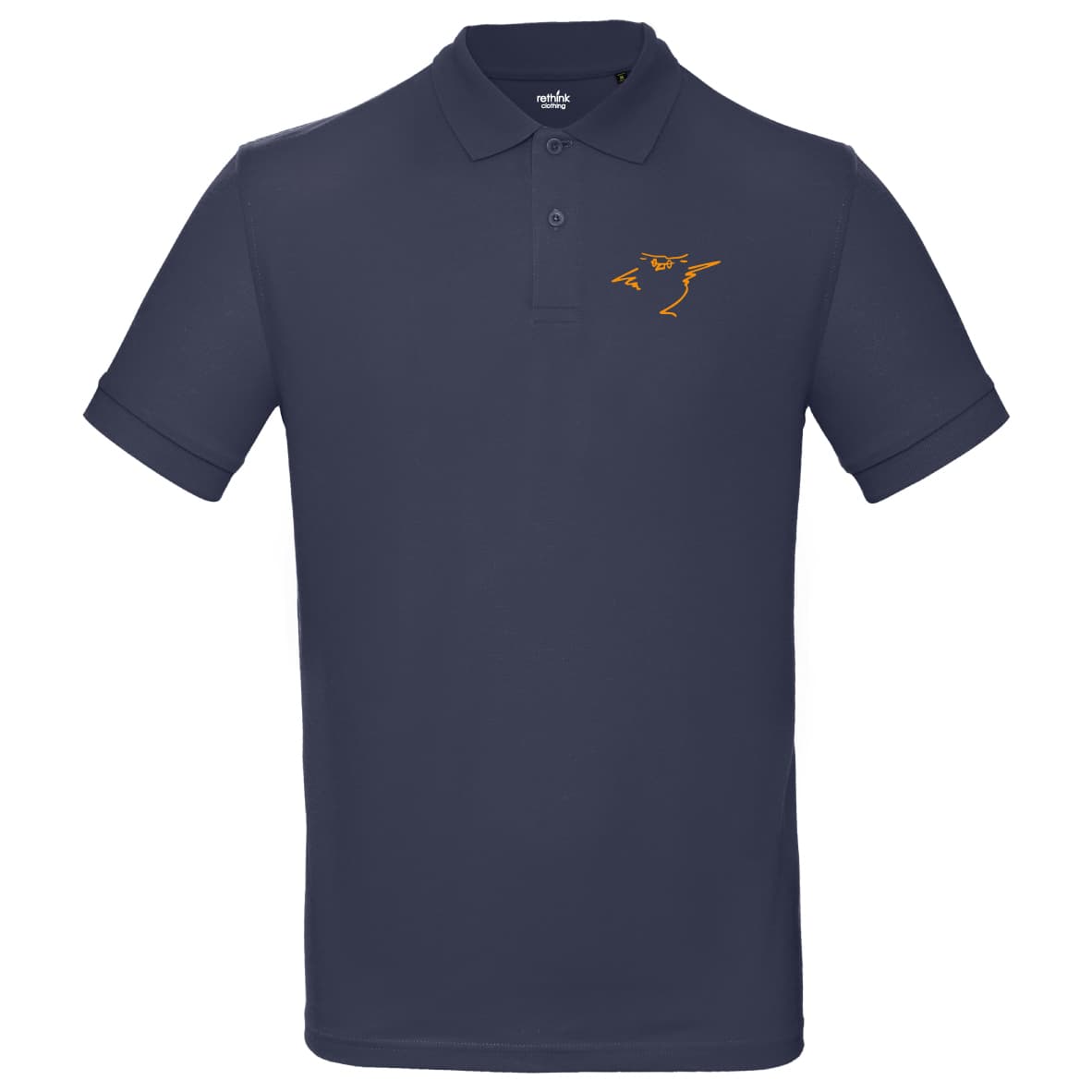 Akademisches Gymnasium Graz - Unisex Piqué Polo "Owl" Organic IC