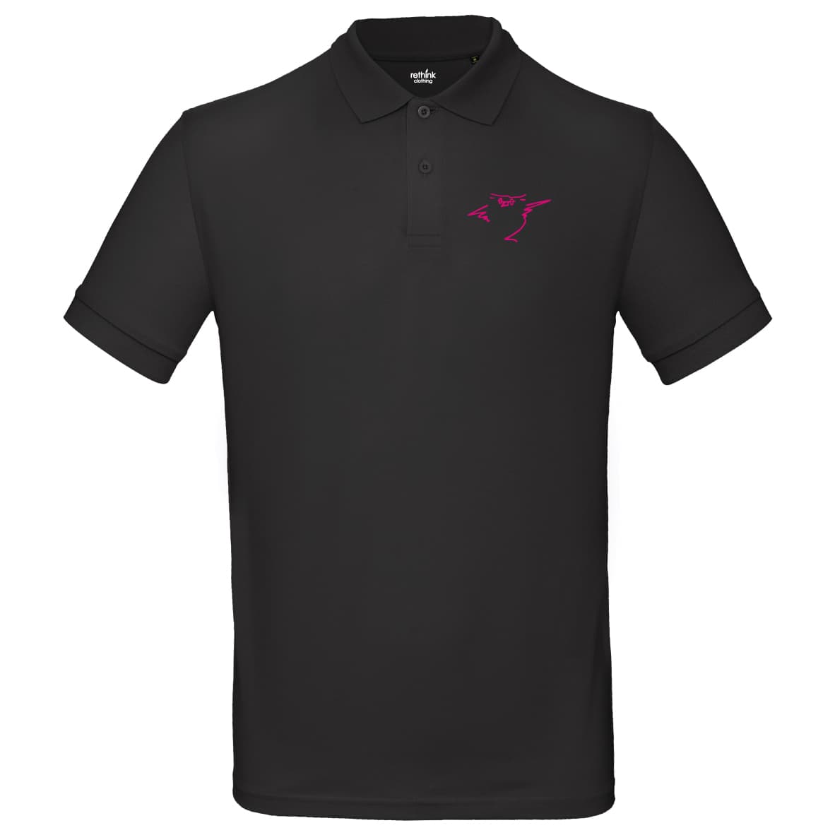 Akademisches Gymnasium Graz - Unisex Piqué Polo "Owl" Organic IC
