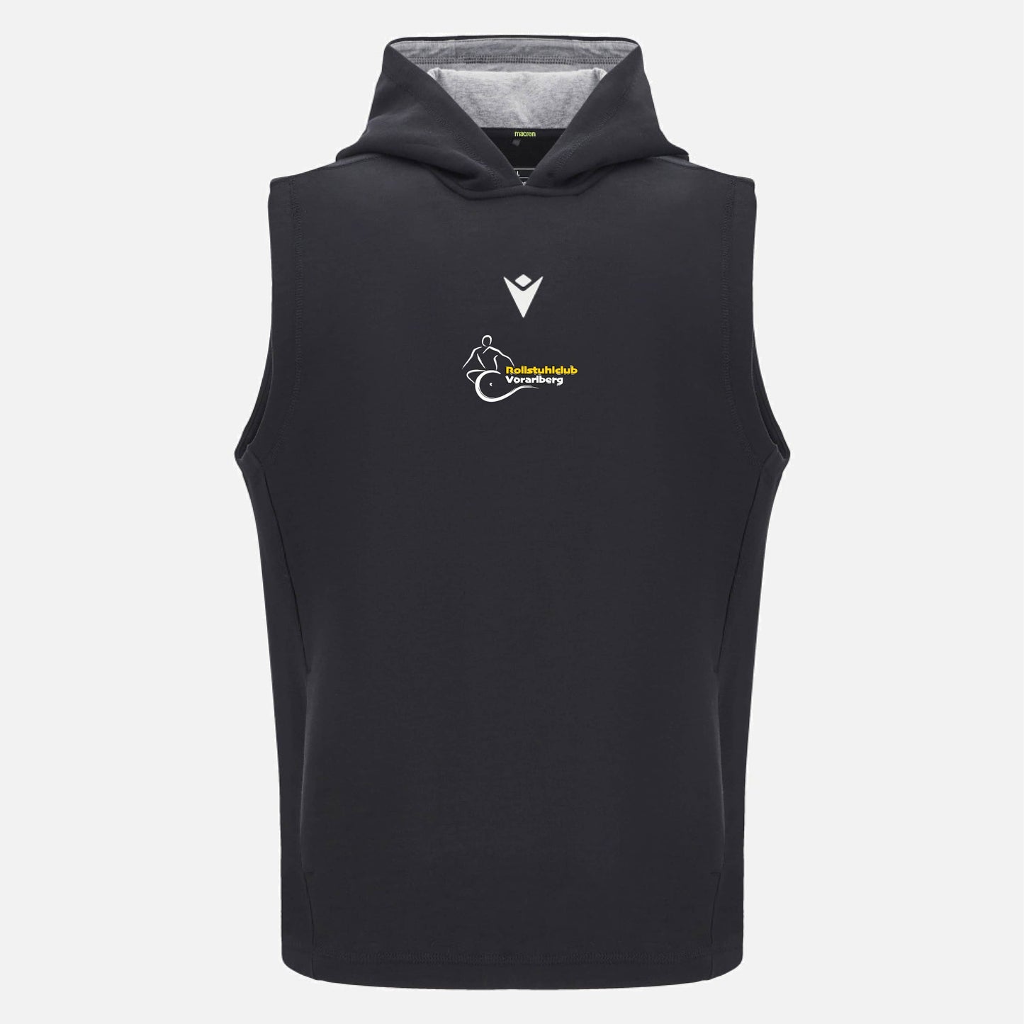 RCV -  Remi ärmelloser Hoodie mit Kapuze und Taschen