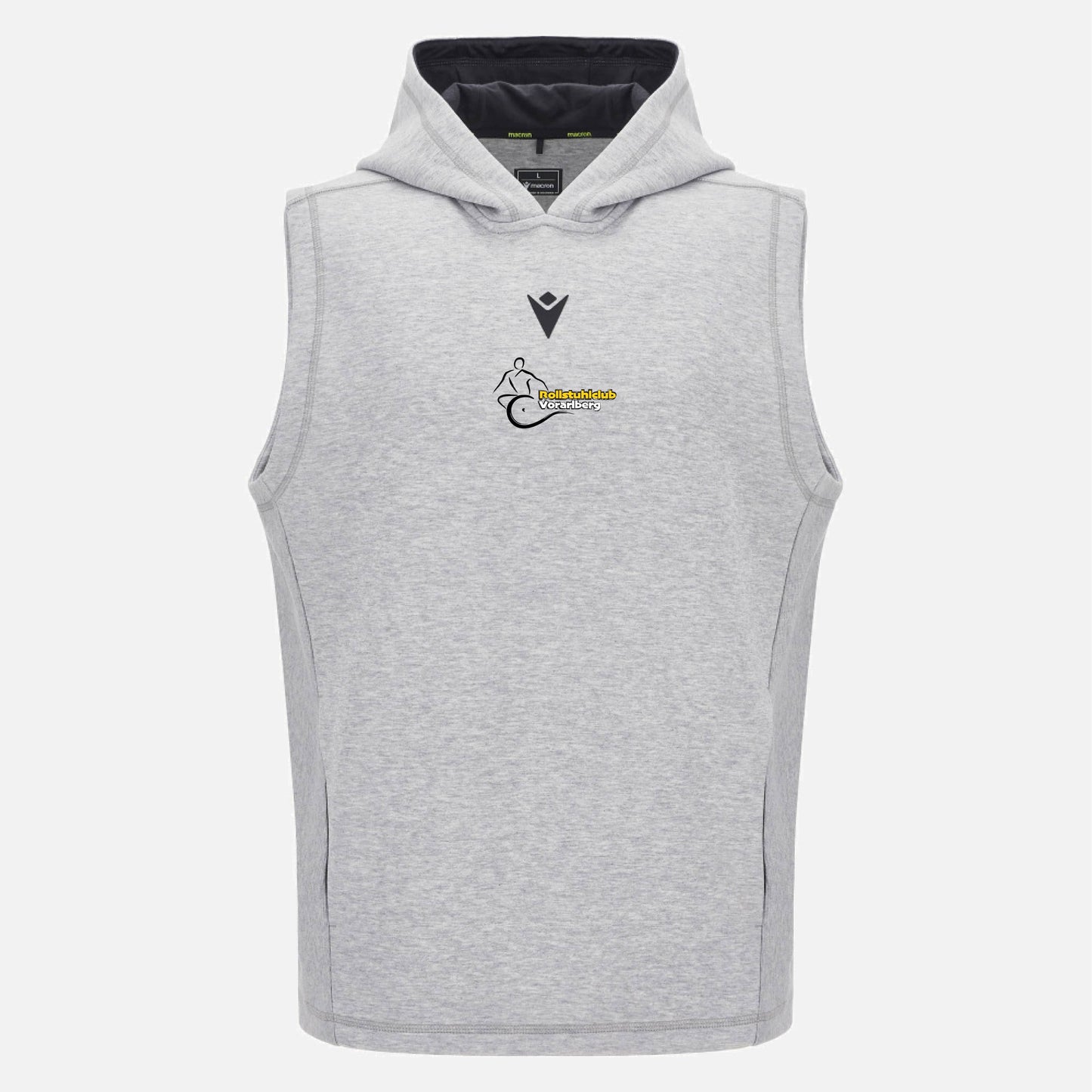 RCV -  Remi ärmelloser Hoodie mit Kapuze und Taschen