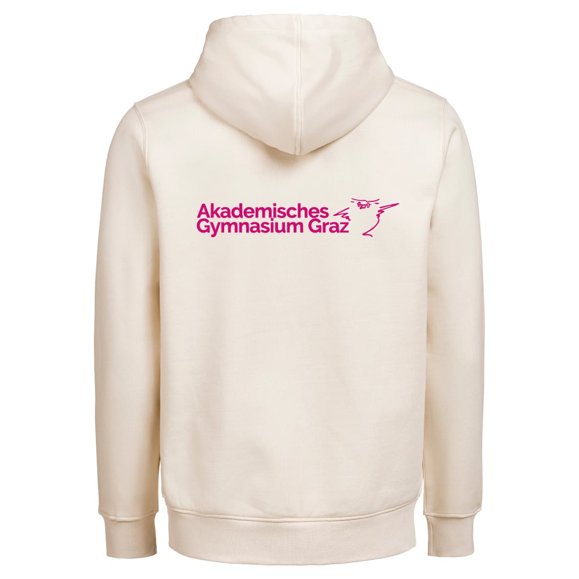 Akademisches Gymnasium Graz - Unisex Full Zip Hoodie "Owl" Organic