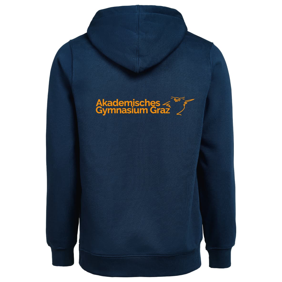 Akademisches Gymnasium Graz - Unisex Full Zip Hoodie "Owl" Organic