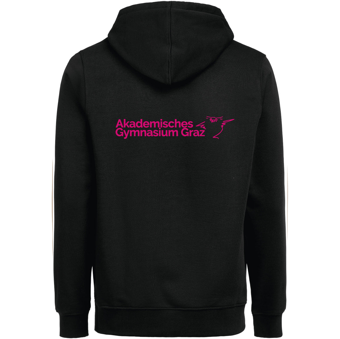 Akademisches Gymnasium Graz - Unisex Full Zip Hoodie "Owl" Organic