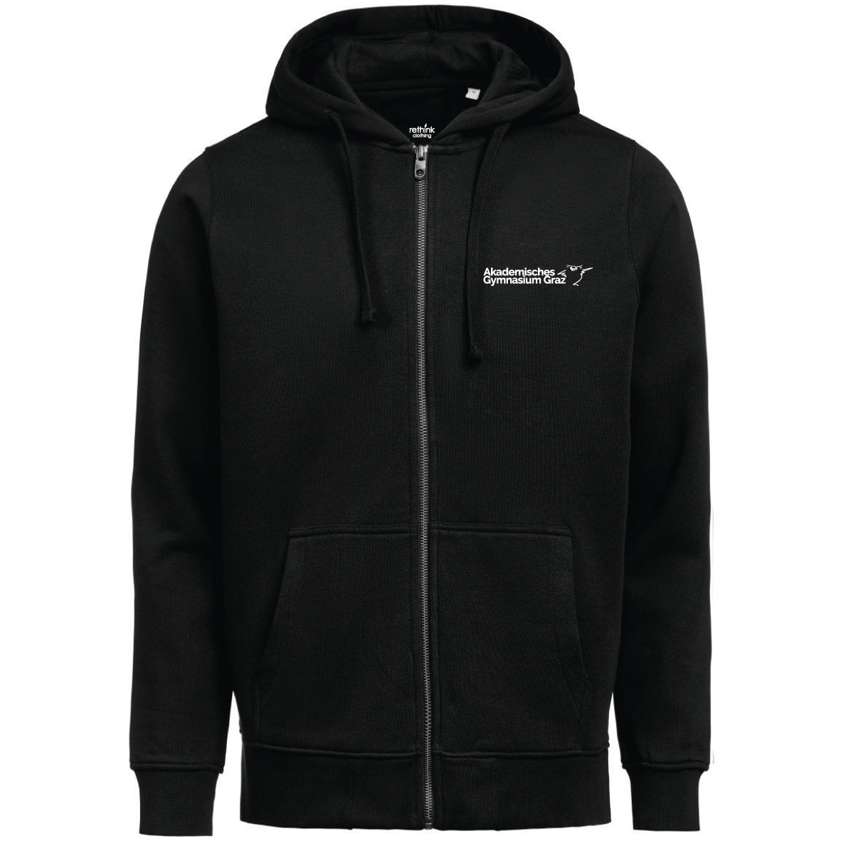 Akademisches Gymnasium Graz - Unisex Full Zip Hoodie "Essential" Organic