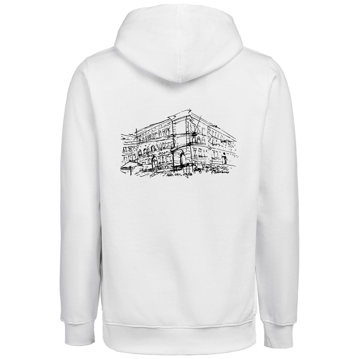 Akademisches Gymnasium Graz - Unisex Full Zip Hoodie "Essential" Organic
